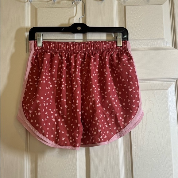 Nike Pink Starry Running Shorts Dry Fit Athletic Shorts - Picture 3 of 7